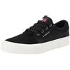 Tommy Jeans Tjm Vulc. Skater Mix Material (Em0em01456, Scarpe Basse Uomo, Nero, 42 EU