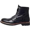 JACK & JONES Stivaletti da uomo Jfwtanner in pelle, antracite., 44 EU