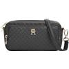 Tommy Hilfiger Donna Borsa a Tracolla Daily Mono con Tasca Esterna, Nero (Black), Taglia Unica