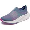 Skechers Go Walk Max Walker Sally Scarpe Sportive Donna (37 EU) (Carbone, Viola)