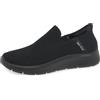Skechers Gowalk Flex Hands Free Slip in Athletic Slip on Casual Walking Shoes, Nero, 49.5 EU X-Weit