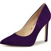 NINE WEST Scarpe da Donna in Tessuto Tatiana, Viola Suede 506, 40 EU