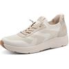 Jana Damen Sneaker Low Vegan 8-23777-46, Scarpe da Ginnastica Donna, Beige Oro, 38 EU