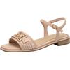 MARCO TOZZI Flache Sandale 2-28101-44, Bassi Donna, Powder Comb, 40 EU