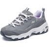 Skechers D'Lites Fresh Start Schnür-Sneaker Für Damen mit Memoryschaum modischer Schuh Schwarz/Weiß EU