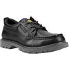 CAT Footwear Scarpe basse da uomo (Caterpillar) Colorado Moc Toe Low, realizzate in pelle pieno fiore, resistente, plantare imbottito in schiuma (nere) (10)
