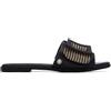 REFRESH - Sandali Donna Nero - Scarpe comode e versatili - Moda casual - Modello 17502902 (Misurare 37)