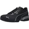 Puma Sneaker Uomo Tazon 6, Nero Argento, 39 EU