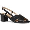 Geox D AURELY 50 A - Sandalo con tacco Donna, Black,