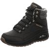 Skechers Uno Rugged Natures Bliss - Stivaletti da donna, Lana Duraleather nera, 36 EU