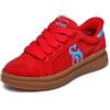 Skechers Courtside Cali Girlz Sneaker, Rosso, 38 EU
