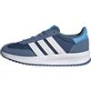 adidas Unisex - Bambini e Ragazzi Run 70s 2.0 Shoes Junior, Dusky Ink/Ftwr White/Dusky Petrol, 38 EU