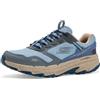 Skechers Uomo Go Run Trail Altitude 2.0 Rocky Hill Slip-in ALLENATRICE | Tomaia in pelle e rete con lacci, soletta traspirante Skechers Air Cooled Goga Mat con ammortizzazione ad alto rimbalzo