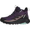 Adidas Donna Terrex Anylander Mid Rain.RDY Hiking Shoes, Aurora Plum/Core Black/Trace Brown, 36 EU