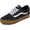 Vans Uomo Brooklyn LS Sneakers Black And Gum 43 EU