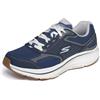 Skechers Uomo Go Run Consistent 2.0 Trainers, Navy Leather/Textile, 45.5 EU