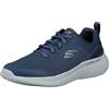 Skechers Bounder 2.0 NASHER, Sneaker Uomo, Navy Mesh/Trim, 43 EU