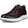 ECCO Gruuv Studio Wingtip Sneaker Uomo, Cacao Marrone Moka, 9/9.5 UK