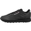 Reebok Classic Leather, Sneaker Unisex - Adulto, Core Black Core Black Pure Grey 5, 42 EU