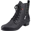 Rieker Stivali da donna Y0700, Nero combinato, 42 EU