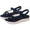 Skechers On-The Go Walk Flex Sandal-Sublime, Donna, Navy Textile, 37 EU