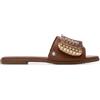 REFRESH - Sandali Donna Camel - Scarpe comode e versatili - Moda casual - Modello 17502901 (Misurare 37)
