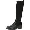 CAPRICE Donna Stivali con Tacco Alti al Ginocchio con Cerniera, Nero (Black Comb), 39 EU