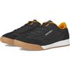 Skechers Zinger Sneakers, Bianco, 39 EU, Nero Duraleather Suede Oro Giallo MES, 41 EU