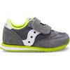 Saucony Baby Jazz HL, Scarpe da Ginnastica Unisex - Bambini e Ragazzi, Grey Silver Pink, 21.5 EU
