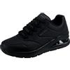 Skechers Uno 2, Scarpe da Ginnastica Uomo, Nero, 45 EU
