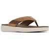 Columbia Sandali da uomo Boatside Flip Lea Sport, Alce Tartufo Scuro, 45 EU