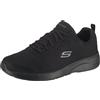 Skechers Dynamight 2.0 Rayhill Uomo Formatori, Black Mesh Pu Trim, 39.5 EU