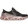 Skechers Glide-Step Altus-starlightt Shine - Sneaker da Donna Senza Lacci, Nero = Nero/Oro Rosa, 36 EU