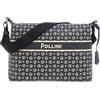 Pollini BORSA A TRACOLLA HERITAGE CON LOGO ALL-OVER