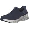 Skechers Glide-Step PRO Everyday Citizen Sneaker da Donna, Bordo Blu Lavorato a Maglia Blu Navy, 41 EU