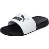 Puma Popcat 20 Jr, Scarpe da Spiaggia e Piscina Unisex - Adulto, Bianco (Puma White-Puma Black), 38 EU