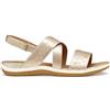 Geox Sandalo da donna D Vega B Flat Sandal, LT Gold, 39 EU
