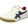 Skechers 237350 Wnvr, Scarpe da ginnastica Uomo, Pelle Bianca Rosso Blu Trim, 46 EU