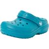 Crocs Zoccoli Classici Foderati T, Turbo-Teal, Taglia 42, Turbo, Verde Acqua, 9 UK Child