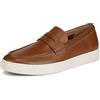 Vionic Men's Thompson Loafer, Tan Brown Leather, 40.5 EU