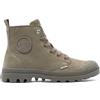 Palladium Pampa, Ankle Boot Donna, Verde, 37.5 EU