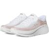 Skechers Donna Max Cushioning Elite 2.0 Kaplan Slip-In ALLENATRICE, White Textile/Rose Gold Trim, 40 EU
