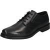 bugatti Lacci da Uomo 311-AOC01, Nero/Nero, 40, Nero, 40 EU