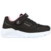 Skechers Boy's Girl's Uno Lite Sneaker, Black, 8 UK Child