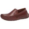 Clarks Markman Plain, Mocassini Uomo, Pelle Marrone Scuro, 47 EU