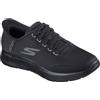 Skechers Uomo Go Walk Flex Netro Slip-in ALLENATRICE