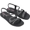 Ipanema Solar Glow Sand Ad, Infradito Donna, Lilla nera glitterata, 37 EU