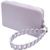 Havaianas - Mini Bag Chain II, Borsa in Silicone Compatta ed Elegante da Donna con Cinturino da Polso e Chiusura Zip, Resistente all'Acqua