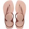 Havaianas Flash Urban Donna Sandali Balletto Rosa / Rosa Dorato 41/42 EU