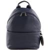 Mandarina Duck Mellow Leather, Zaino Donna, Blu (Dress Blue), 25x33x12 (L x H x W)